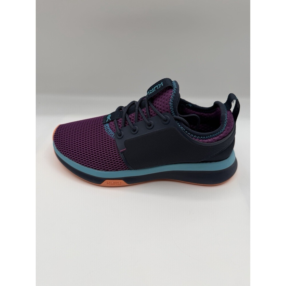 KURU Atom Sneaker, Women's 5 W, EU 35 W, Electric Grape/Midnight Blue,NEW/DEFECT